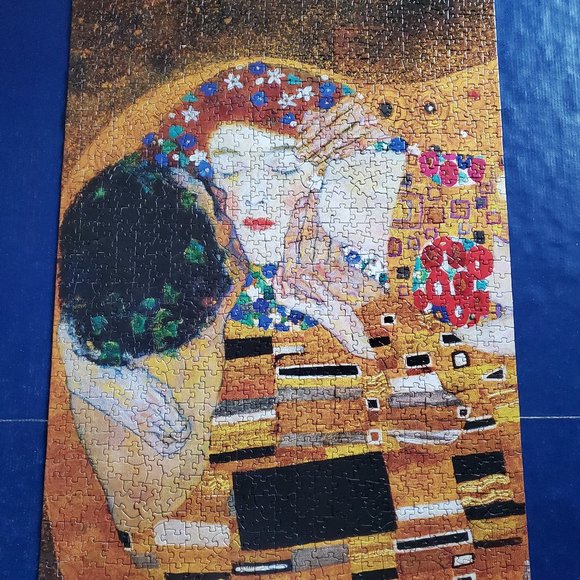 1000 Piece Eurographics Puzzle - The Kiss - Gustav Klimt - Picture 2 of 3